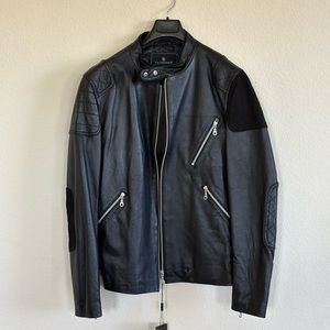 7Diamond New Genuine Leather Jacket for men, Size L